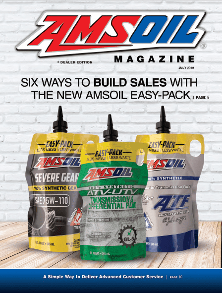 AMSOIL Dealer Magazines 2019 - July Cover Photo