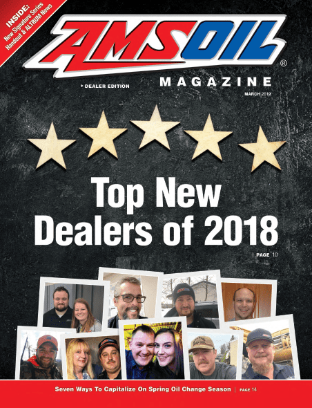 AMSOIL Dealer Magazines 2019 - March Cover Photo