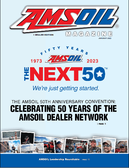 AMSOIL Dealer Magazines - January 2023 Cover