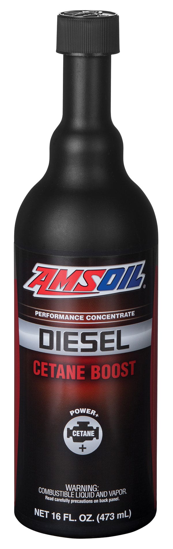 A bottle of AMSOIL Diesel Cetane Boost helps deliver confidence in your diesel’s performance. Its formula eliminates specific performance issues.