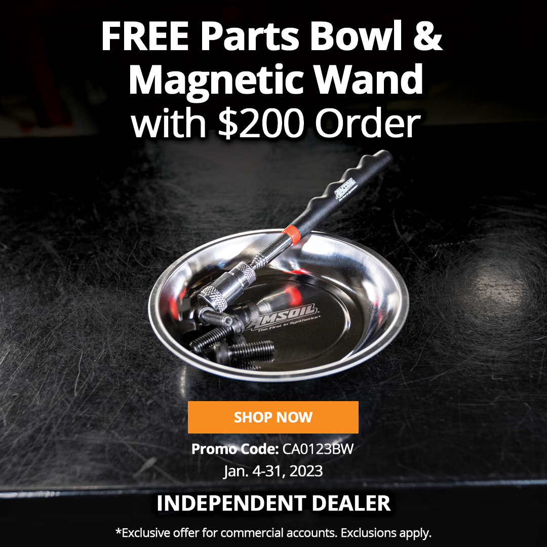 Free parts bowl and telescoping magnetic wand