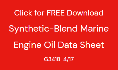 25W-40 Synthetic Blend Marine Engine Oil Data Sheet G3418