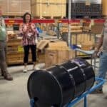 Drum material handling article and video. Real people compare Hand Truck vs. Drum Truck with 500 Lb. Drum. Use ergonomic Drum Trucks for moving drums and to keep employees safe.