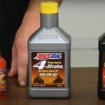 Bottles of AMSOIL motor oil products, including Quickshot. Welcome to Tech tips I'm Len Groom, technical product manager for Powersports. This article explains how to extend ATV life.