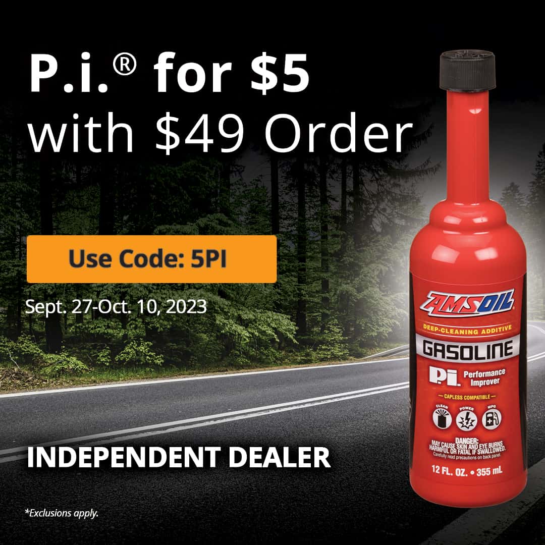 AMSOIL P.i. for $5 with $49 order